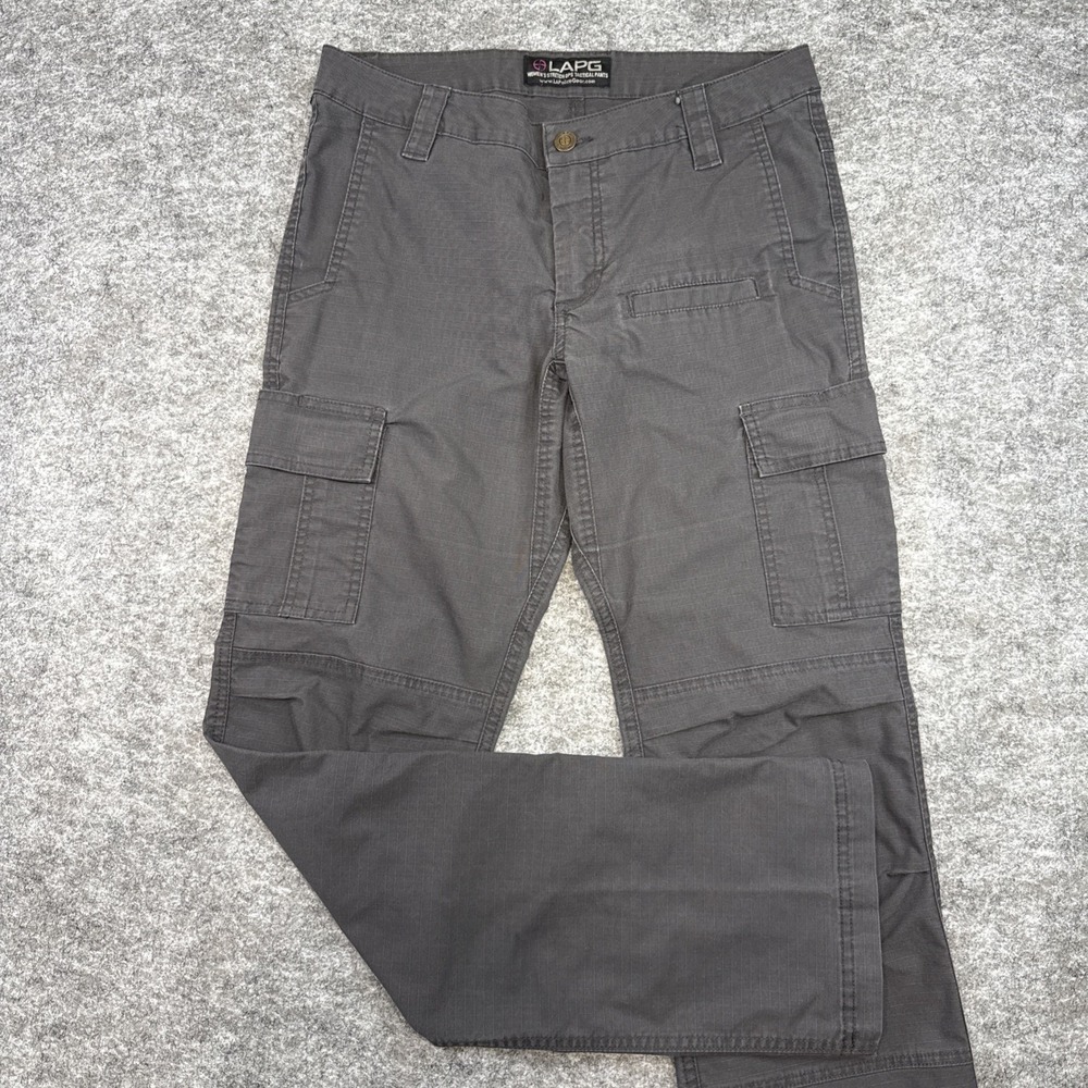 LAPG‎ tactical ripstop pants women's 6L long charcoal stretch utility ops police